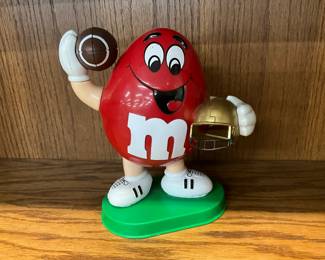 M&M Candy Dispenser - Football Player Red M&M