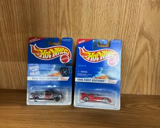 Toy - Hot Wheels Diecast - 1996 1st Editions Chevy 1500 & Ferrari F50