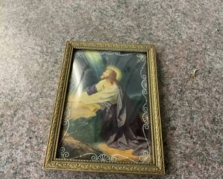 Framed Jesus Print