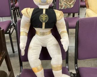 Mighty Morphin Plush - White Power Range