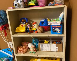 Toys & bookcase