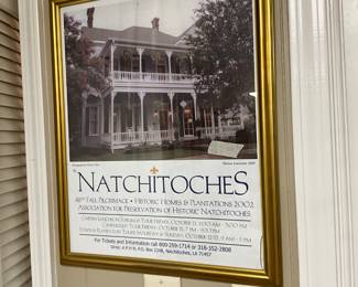 Basement - 2002 - 48th Annual Fall Pilgrimage in Natchitoches framed poster