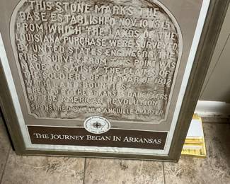 Basement - Louisiana Purchase framed poster