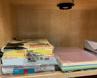 Basement - more office supplies