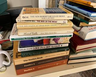 Basement is full of books