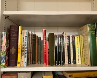 Basement is full of books