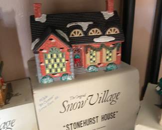 Snow Village items