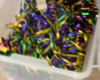 Mardi Gras decorations