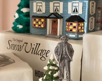 Snow Village items