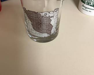Basement - Louisiana Purchase bicentennial glass