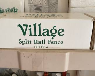 Snow Village items