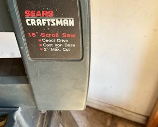 Craftsman Scroll saw