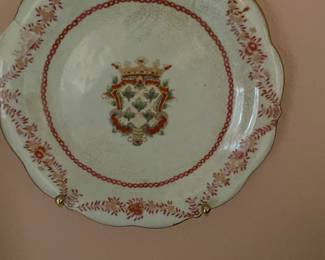 Plate in living room