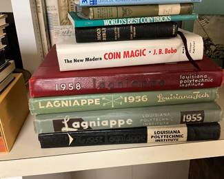 Basement is full of books