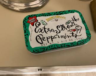 Peppermint Tin