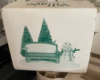 Snow Village items