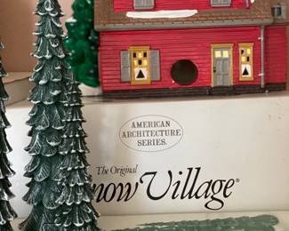 Snow Village items
