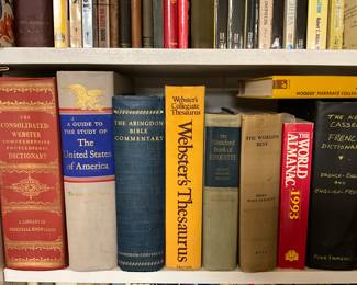 Basement is full of books