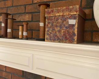 Miscellaneous spools & box