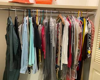 Clothing men and women’s clothes.