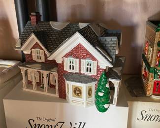 Snow Village items