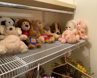 More stuffed animals
