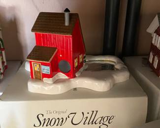Snow Village items