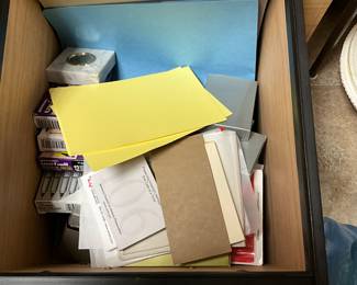Basements- more office supplies