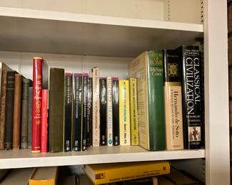 Basement is full of books