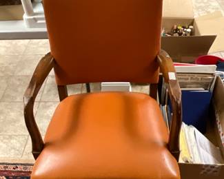 Basement - orange library chair (2 of these)