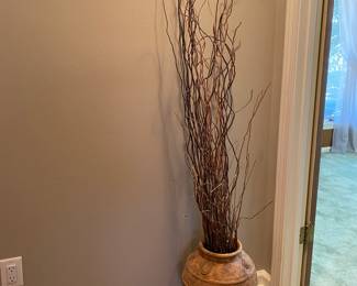 Urn with decor