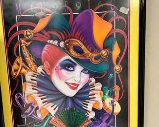 Basement - framed 1996 Mardi Gras in New Orleans