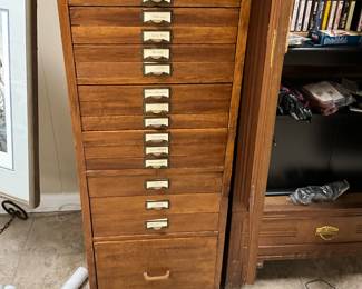 Great cabinet in basement