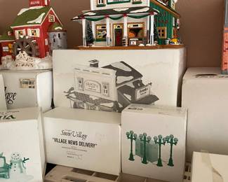 Snow Village items