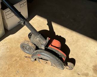 Black & Decker Edger - in garage