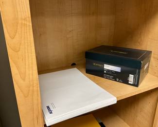 Basement - office supplies