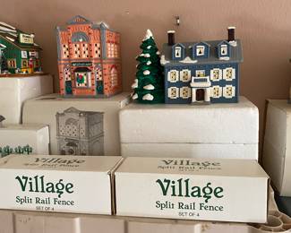 Snow Village items
