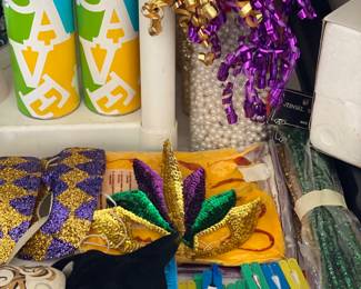 Lots of MardiGras items