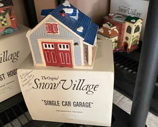 Snow Village items
