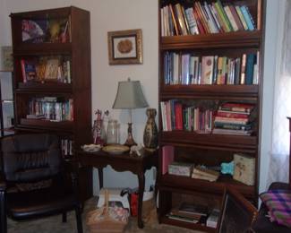 Stackable Bookcases, Books, misc