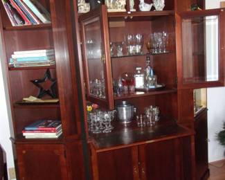 Large Bar w/Book Cases on Each End