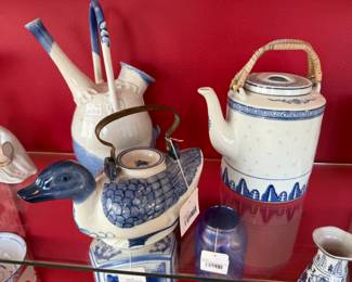 Porcelain Duck Teapot