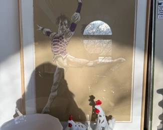 Portrait of Russian Ballet Dancer 