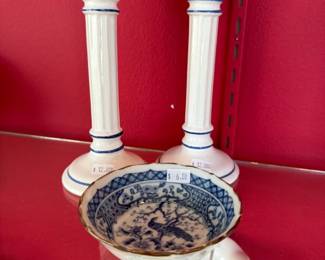 Candlestick Holders, Trinket dishes