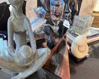 Austin Productions Mother and Child Sculpture, Austin Productions Portrait of a Woman Sculpture