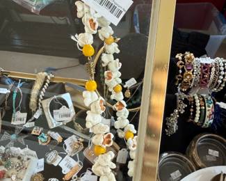 C.O. Day Porcelain Popcorn Necklace