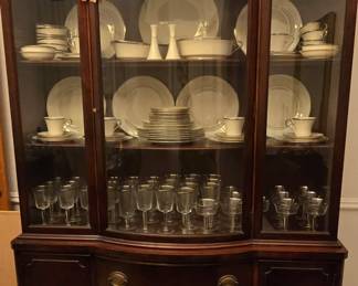 1940's Duncan Phyfe Display Cabinet 