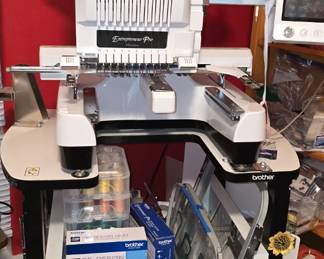 Full view of Embroidery Machine