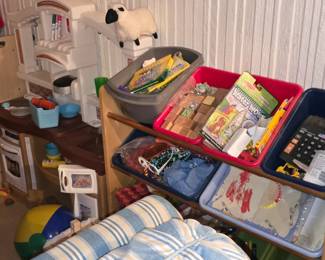 This area we are still working on. Lots of Children's Books - Learning Toys - Kids Kitchen