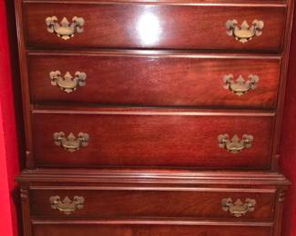 Mahogany 7 Drawer Dresser
